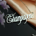 Silver Letter Charm Silver letter charm for a personalised necklace