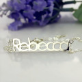 Silver letter pendant jewellery