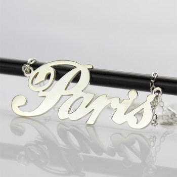 Custom Name Necklace Sterling Silver Custom Name Necklace Sterling Silver
