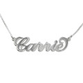 Small Carrie Style Personalised Name Necklace Small Carrie-style personalised name necklace