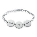 Personalised Mum Disc Name Bracelet Personalised Mum disc name bracelet
