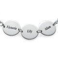 Personalised Mum Disc Name Bracelet Personalised Mum disc name bracelet
