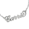 Carrie Personalised Name Bracelet or Anklet Personalised Carrie-style name bracelet or anklet with Rollo chain