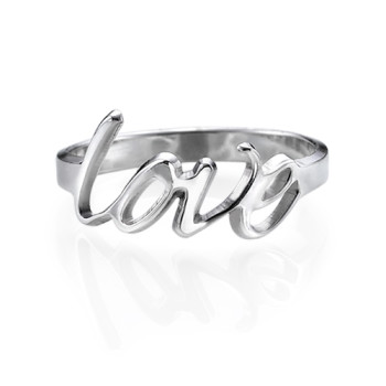 Sterling Silver Love Ring Sterling Silver Love Ring