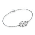 Sterling silver initials monogram bracelet or anklet