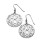 Sterling Silver Monogrammed Earrings