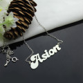 Sterling Silver Name Necklace Sterling silver personalised name necklace