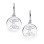 Sterling Silver Personalised Initial Earrings