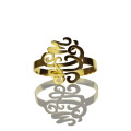 Handwritten Monogram Cuff Bracelet Handwritten monogram cuff bracelet