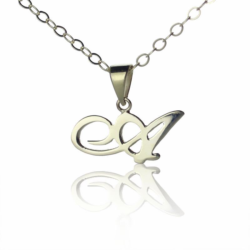 Personalised Madonna-Style Initial Necklace Personalised Madonna-style initial necklace