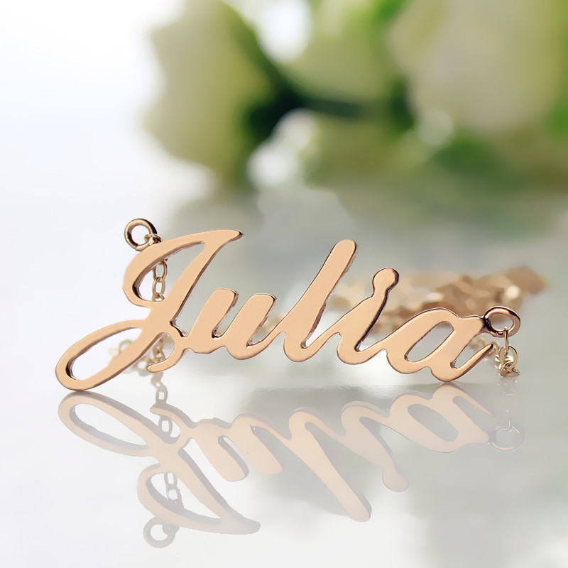 Julia style personalised name necklace product image