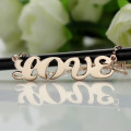 Capital Puff Font Name Necklace Capital Puff font personalised name necklace product image