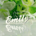 Cursive Script Name Necklace Cursive script personalised name necklace