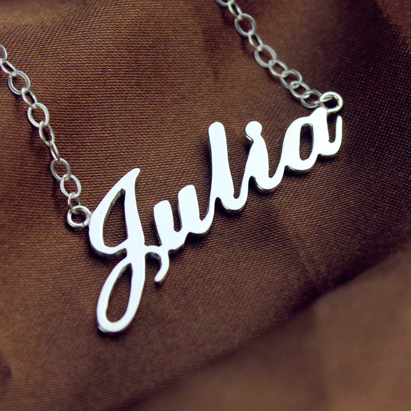 Julia style personalised name necklace product image