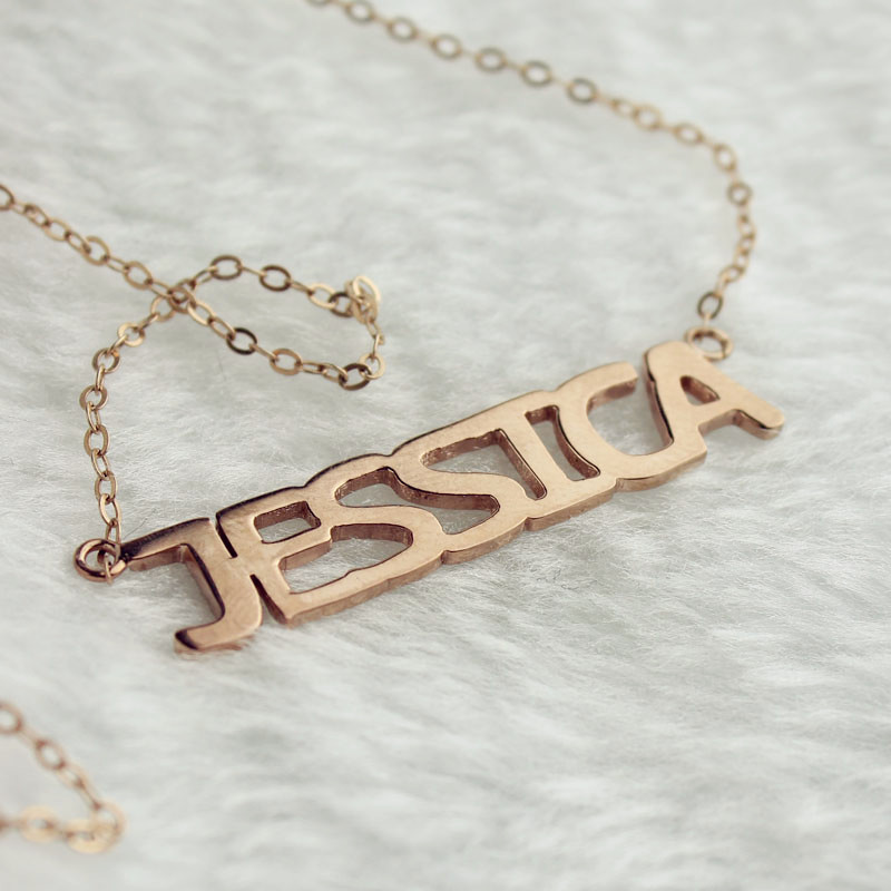 Jessica Style Personalised Name Necklace Personalised Jessica style name necklace product image