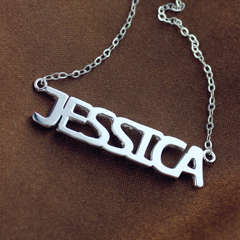 Jessica Style Personalised Name Necklace Jessica style personalised name necklace
