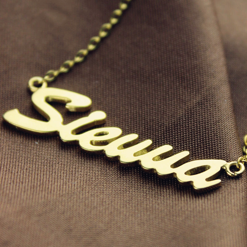 Sienna Style personalised name necklace product view