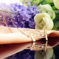 Personalised three-initial monogram bracelet or anklet view