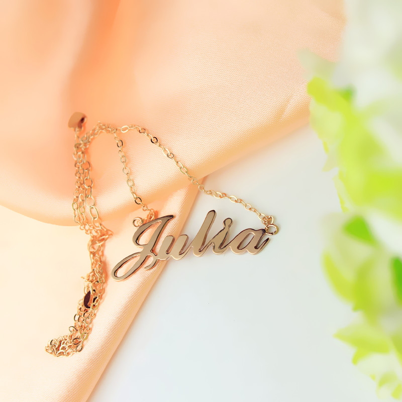 Julia style name necklace product image