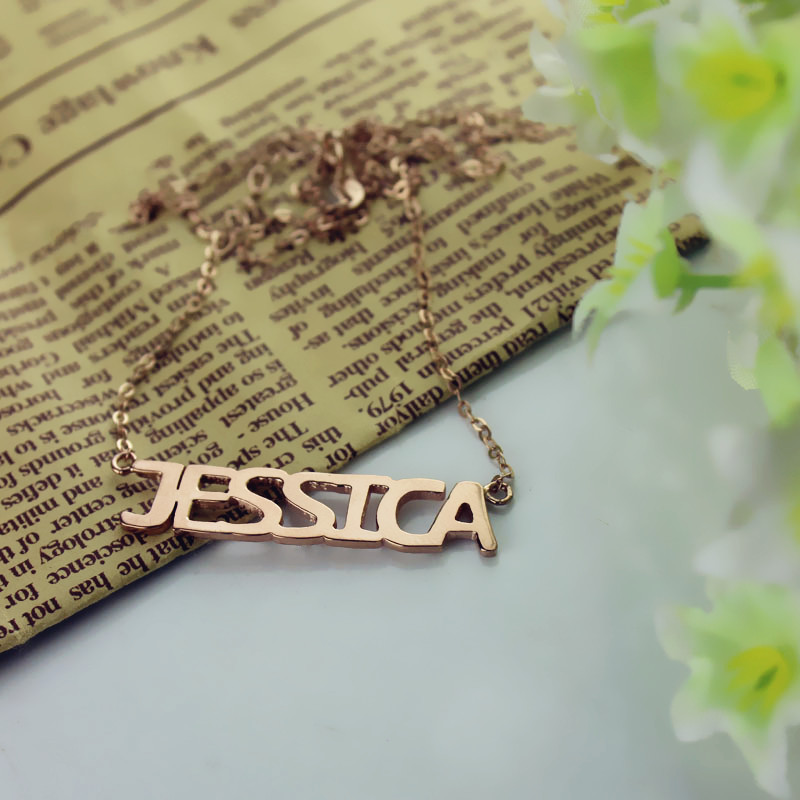 Jessica Style Personalised Name Necklace Personalised Jessica style name necklace product image