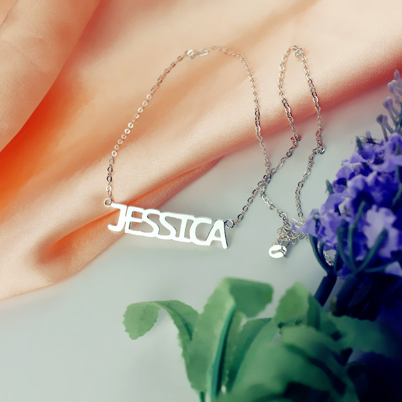 Jessica Style Personalised Name Necklace Jessica style personalised name necklace