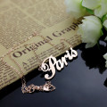 Paris Style Name Necklace Paris style personalised name necklace gallery image