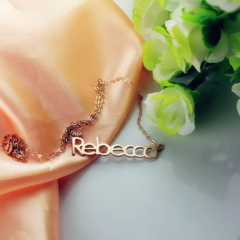 Rebecca Style Personalised Name Necklace Rebecca-style personalised name necklace product image