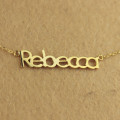 Rebecca style personalised name necklace product image