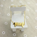 Personalised three-initial monogram bracelet alternate view