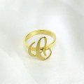 Personalised Carrie Initial Letter Ring Personalised Carrie initial letter ring product image