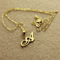 Christina Applegate Initial Necklace Christina Applegate initial necklace product image