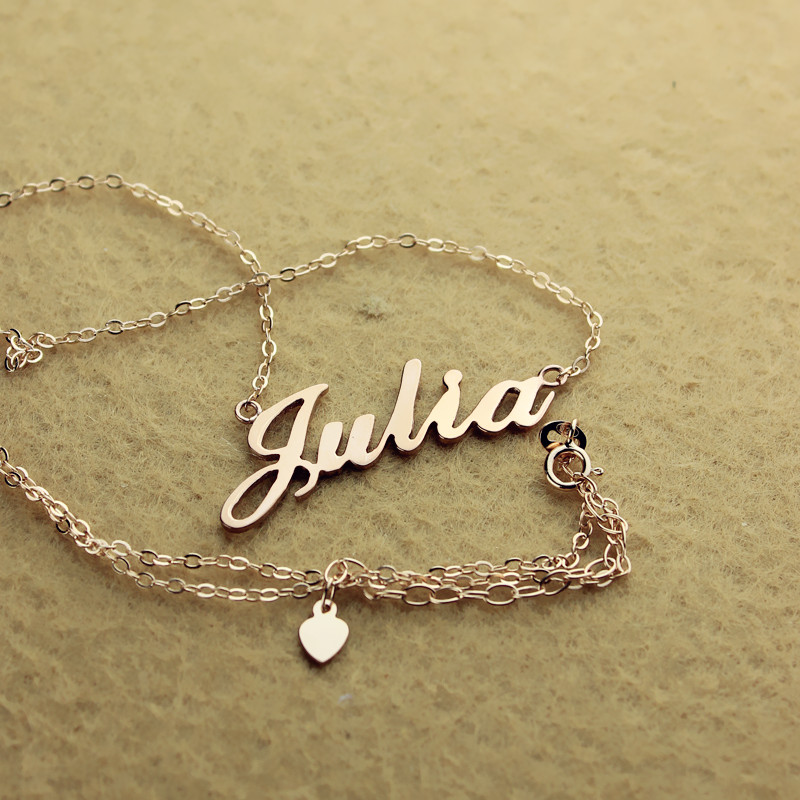 Custom name necklace product image