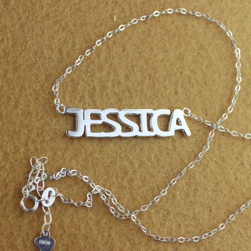 Jessica Style Personalised Name Necklace Jessica style personalised name necklace