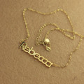 Rebecca style personalised name necklace product image
