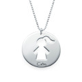 Mother daughter necklace set product image