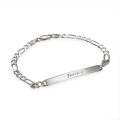 Women's personalised ID name bracelet product image