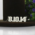 Personalised number name necklace product image