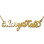 2 Capital Letters 18ct Gold Name Necklace	