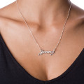 Small Personalised Classic Name Necklace Small personalised classic name necklace
