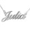 18ct White Gold and Diamond Name Necklace	