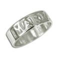 Personalised Engraved Name Ring Personalised engraved name ring