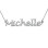 Silver Handwritten Name Necklace	