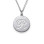 Sterling Silver Initial Script Pendant	