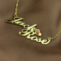 Carrie Style Name Necklace Carrie-style personalised name necklace pendant