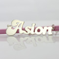 Silver Personalised Name Necklace Silver personalised name necklace