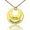 Engraved Ring 18ct Gold Plated Mother Necklace