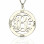 Personalised Family Monogram Name Necklace Sterling Silver
