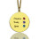 Custom Disc Necklace Engraved Names For Mom