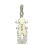 Personalised Baby Girl Pendant Necklace With Name Silver