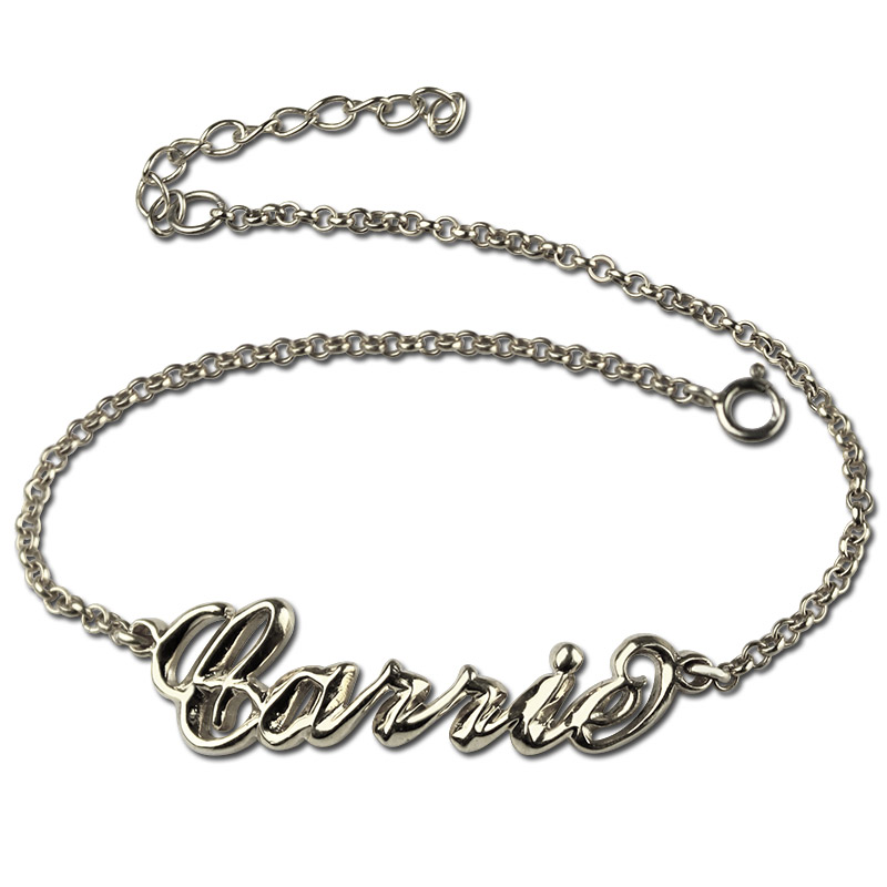 Carrie Style Personalised Name Bracelet Carrie style personalised name bracelet